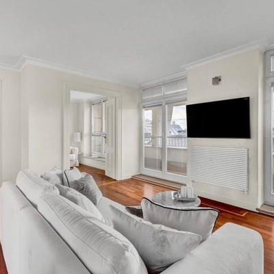 Аренда стильной 3-комнатной квартиры, 80 м², район Śródmieście, Варшава, Польша